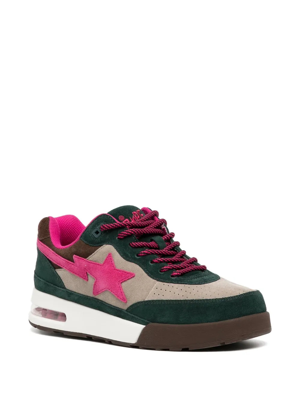 A BATHING APE® Road Sta #1 leather sneakers