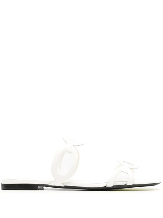 Valentino Garavani Chain 1967 flat slides