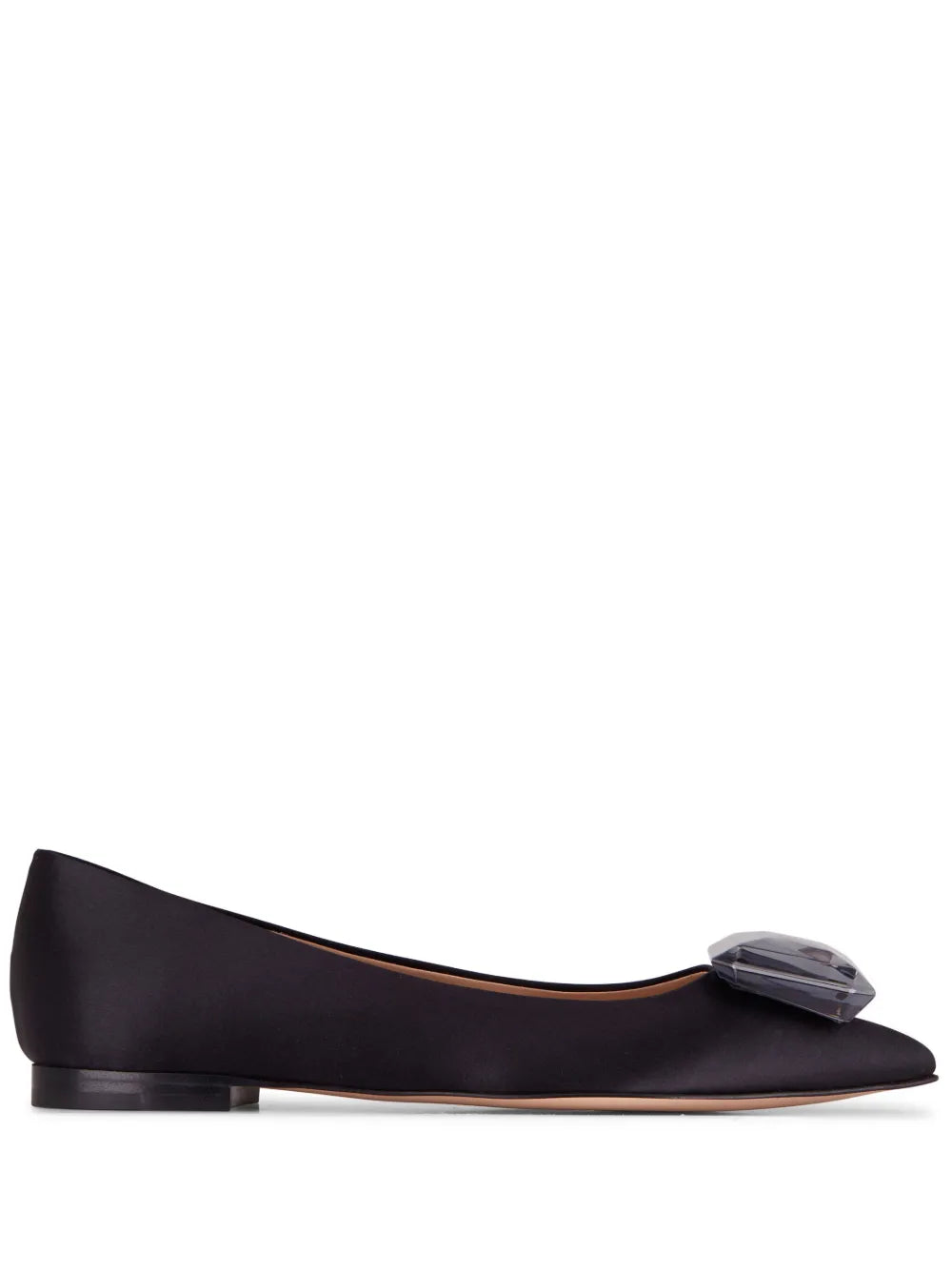 Gianvito Rossi Jaipur satin flats