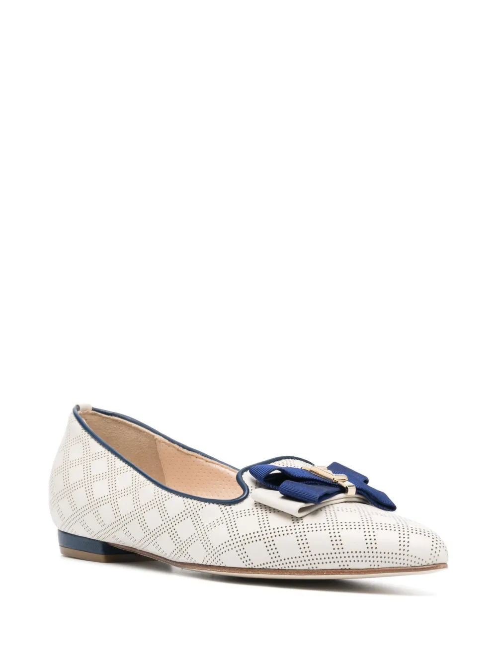 ESSERE ribbon-detail flat ballerina shoes