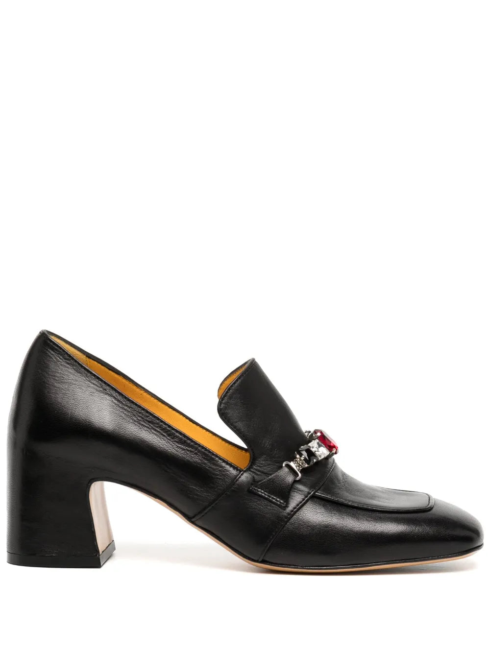 Madison.Maison 70mm crystal-embellished loafers