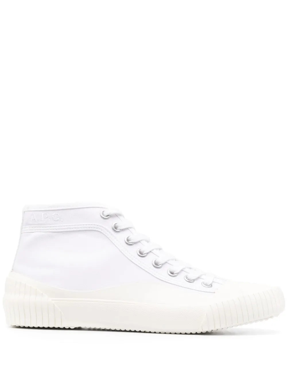 A.P.C. Iggy canvas high-top sneakers