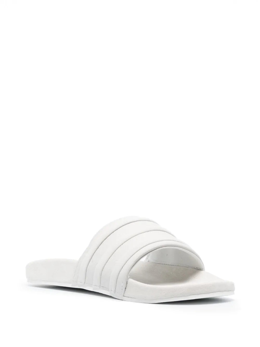 adidas slip-on stripe-detail slides