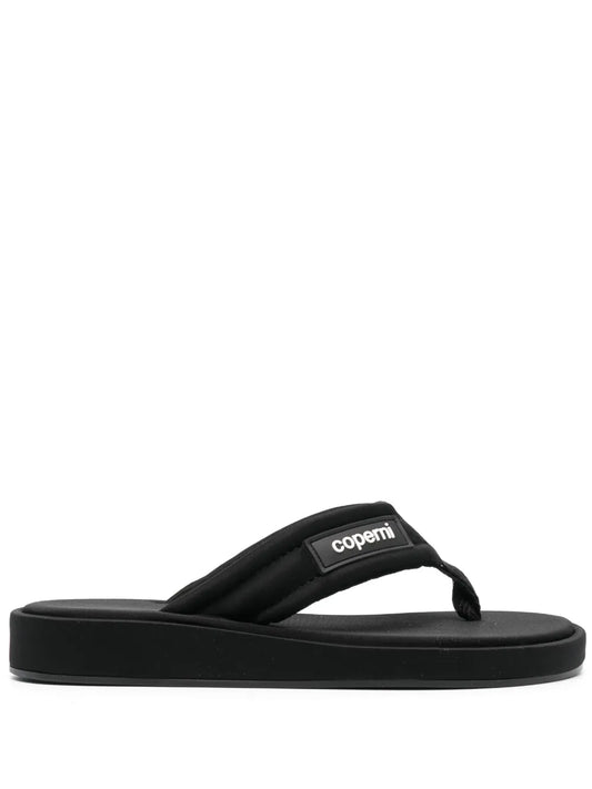 Coperni logo-embossed flip flops