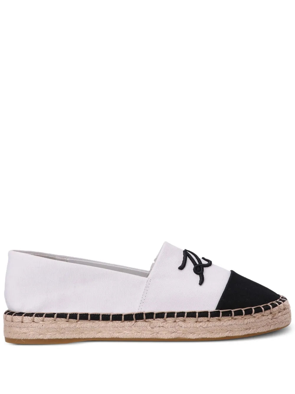 Karl Lagerfeld logo-embroidered espadrilles