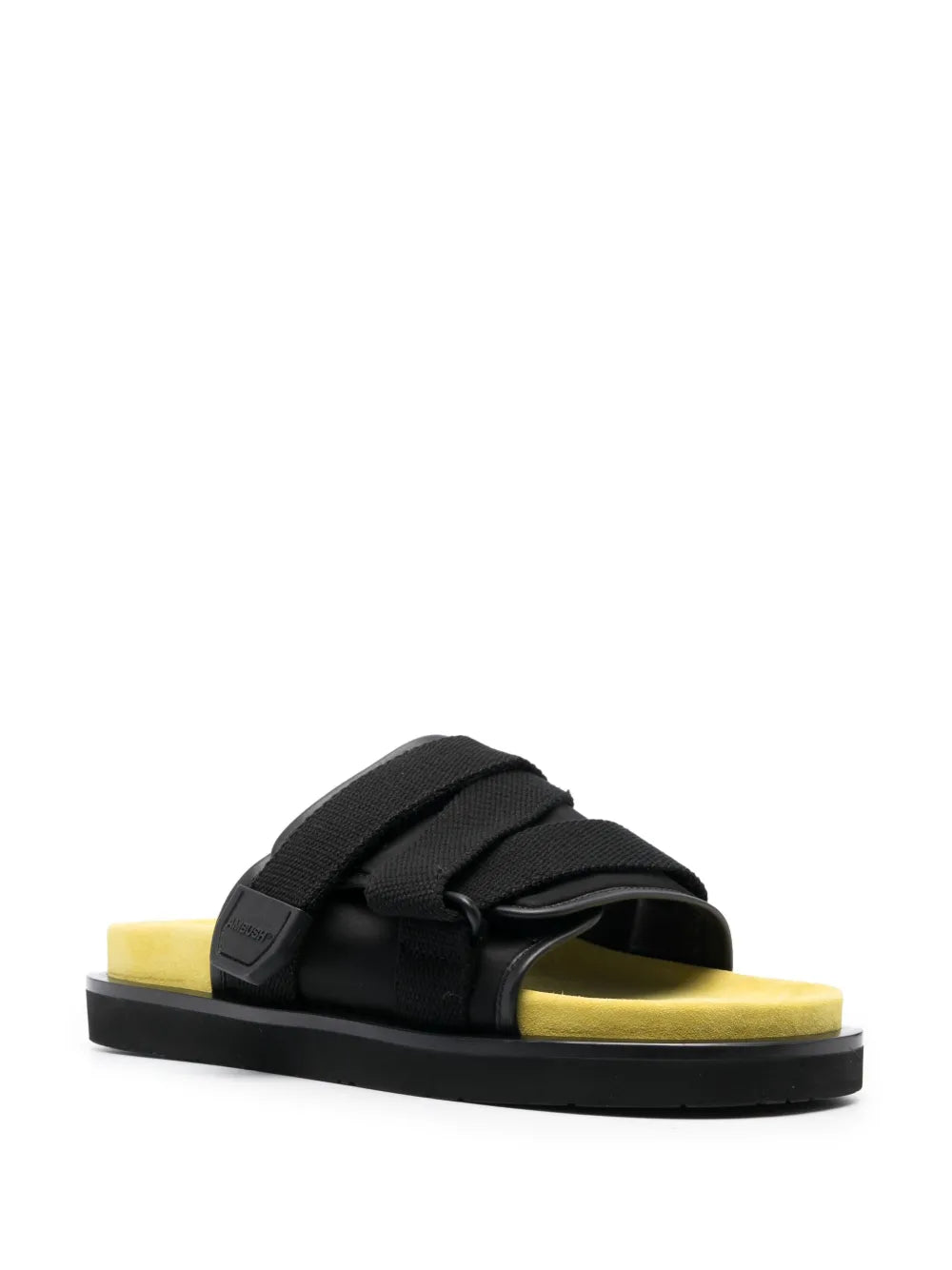 AMBUSH buckle-embellished padded slides