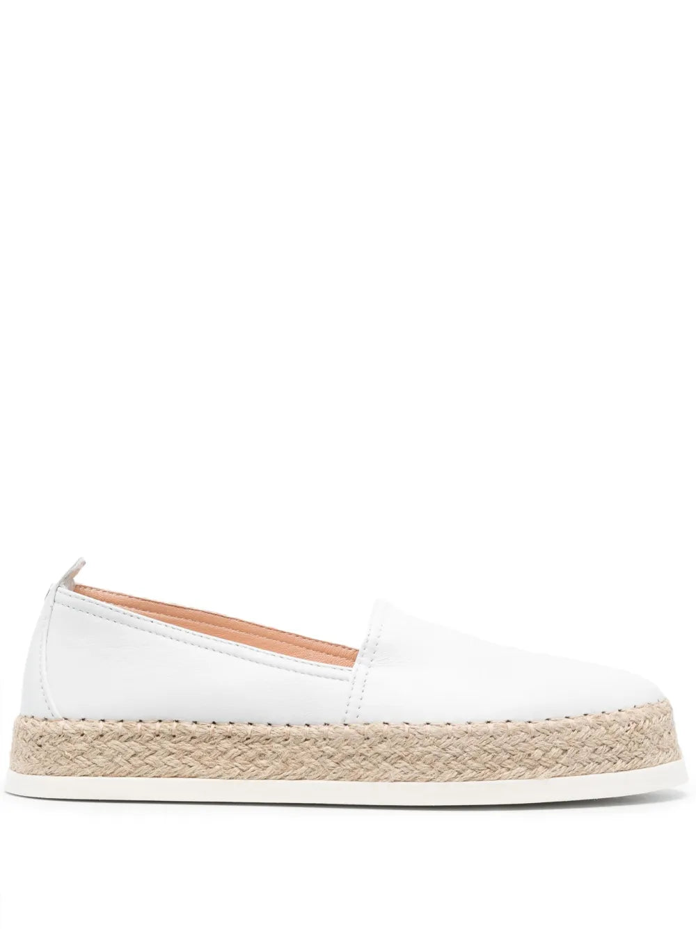 AGL Rope flat leather espadrilles
