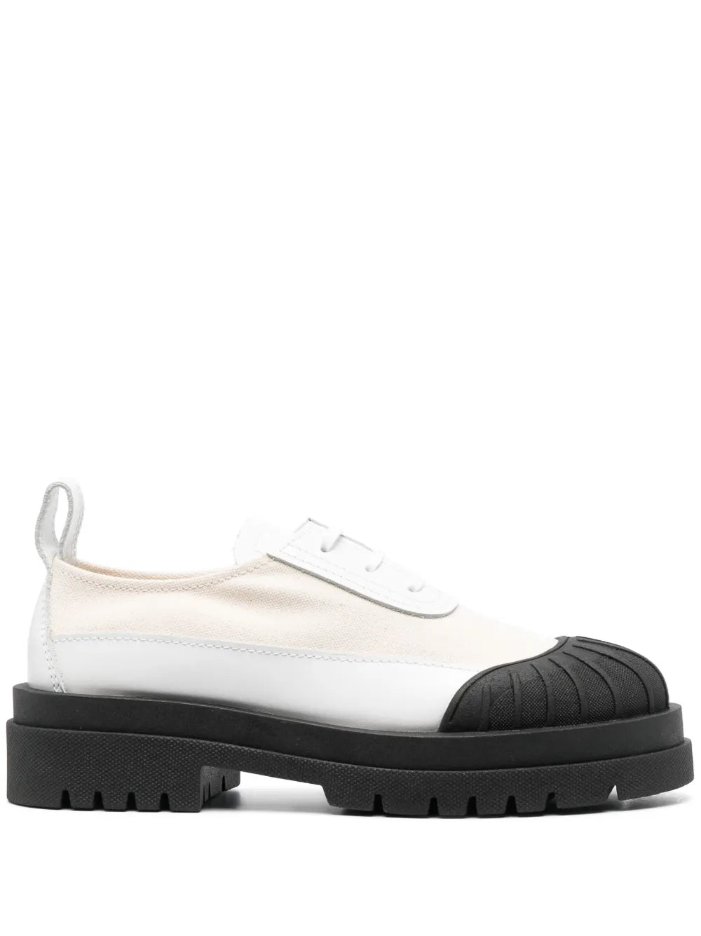 Plan C canvas lace-up shoes