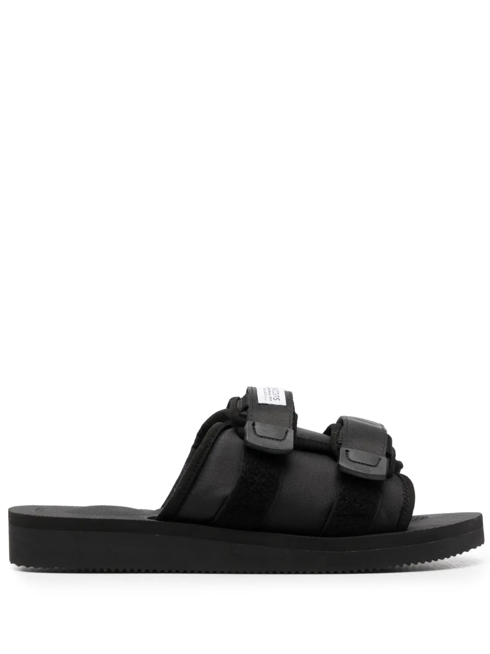 Suicoke logo-patch touch-strap slides