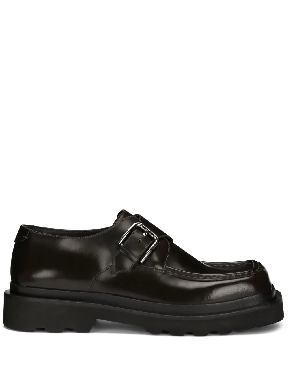 Dolce & Gabbana leather monk shoes