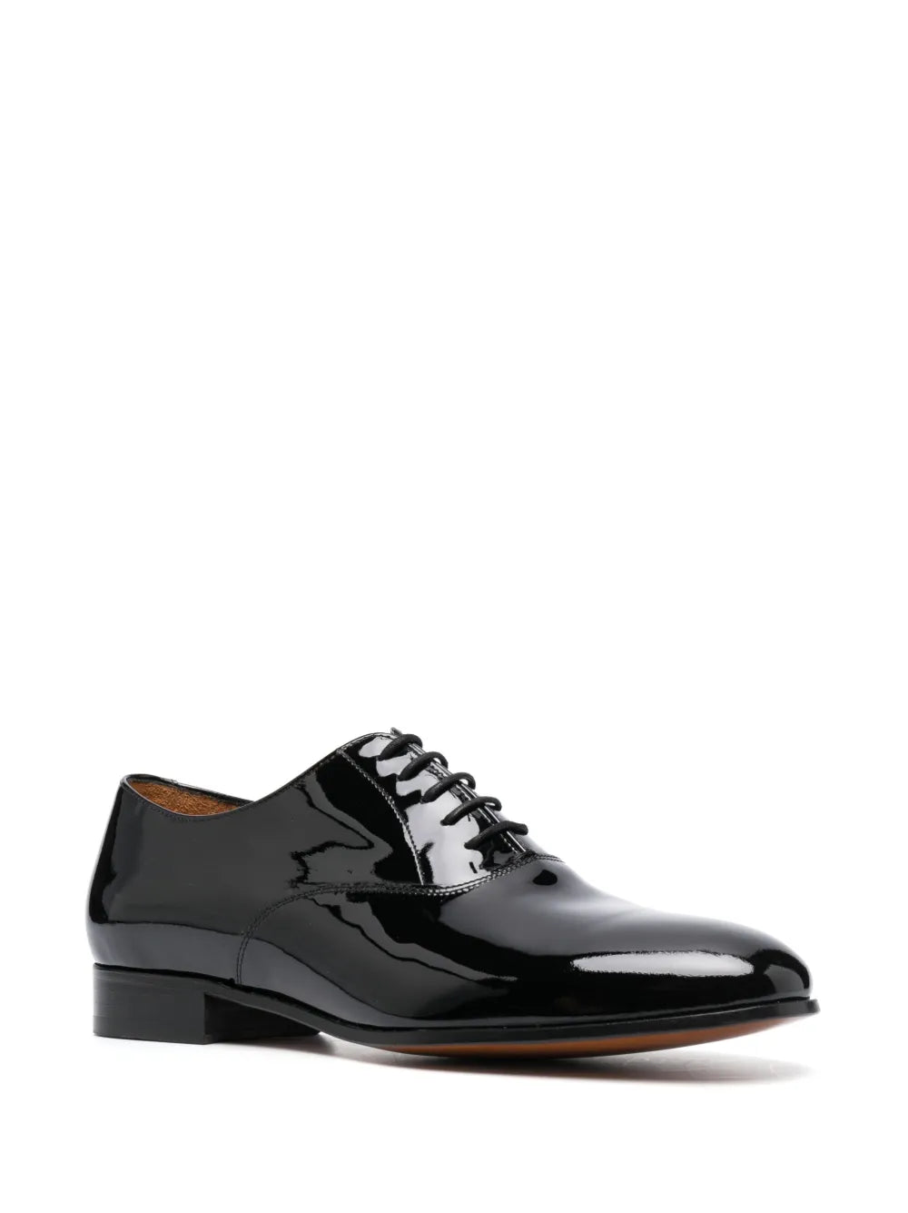 FURSAC high-shine leather derby shoes