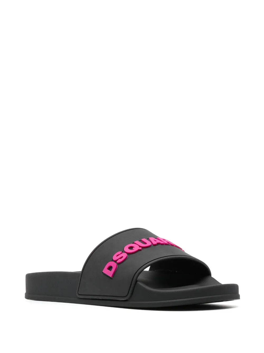 DSQUARED2 embossed-logo slides