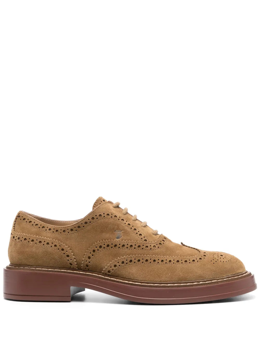 Tod's lace-up suede brogues