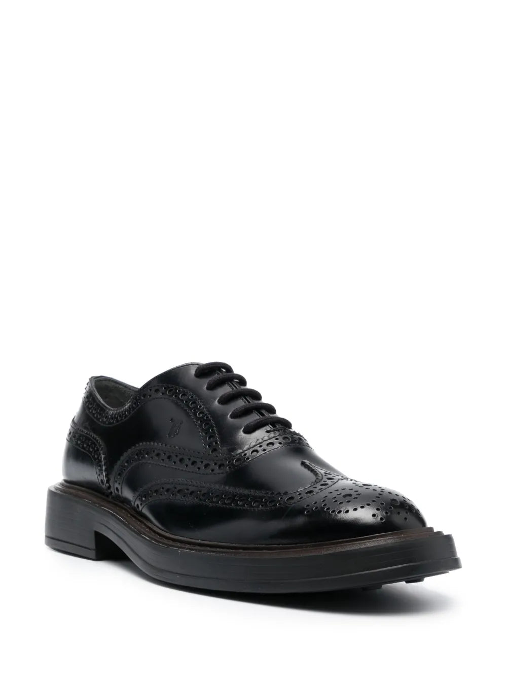 Tod's lace-up leather oxford shoes