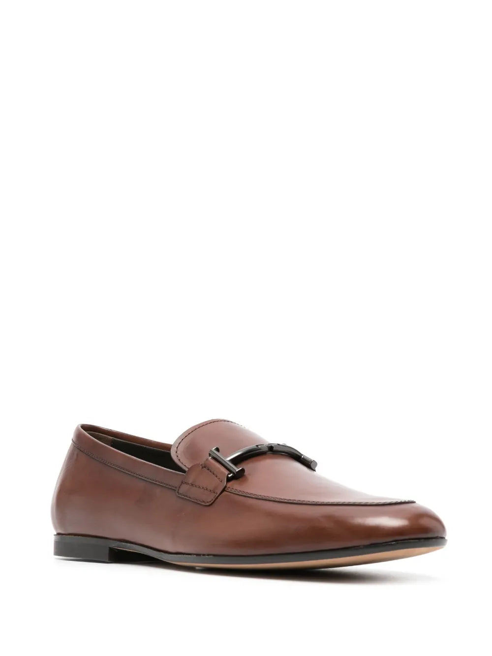 Tod's Double T leather loafers