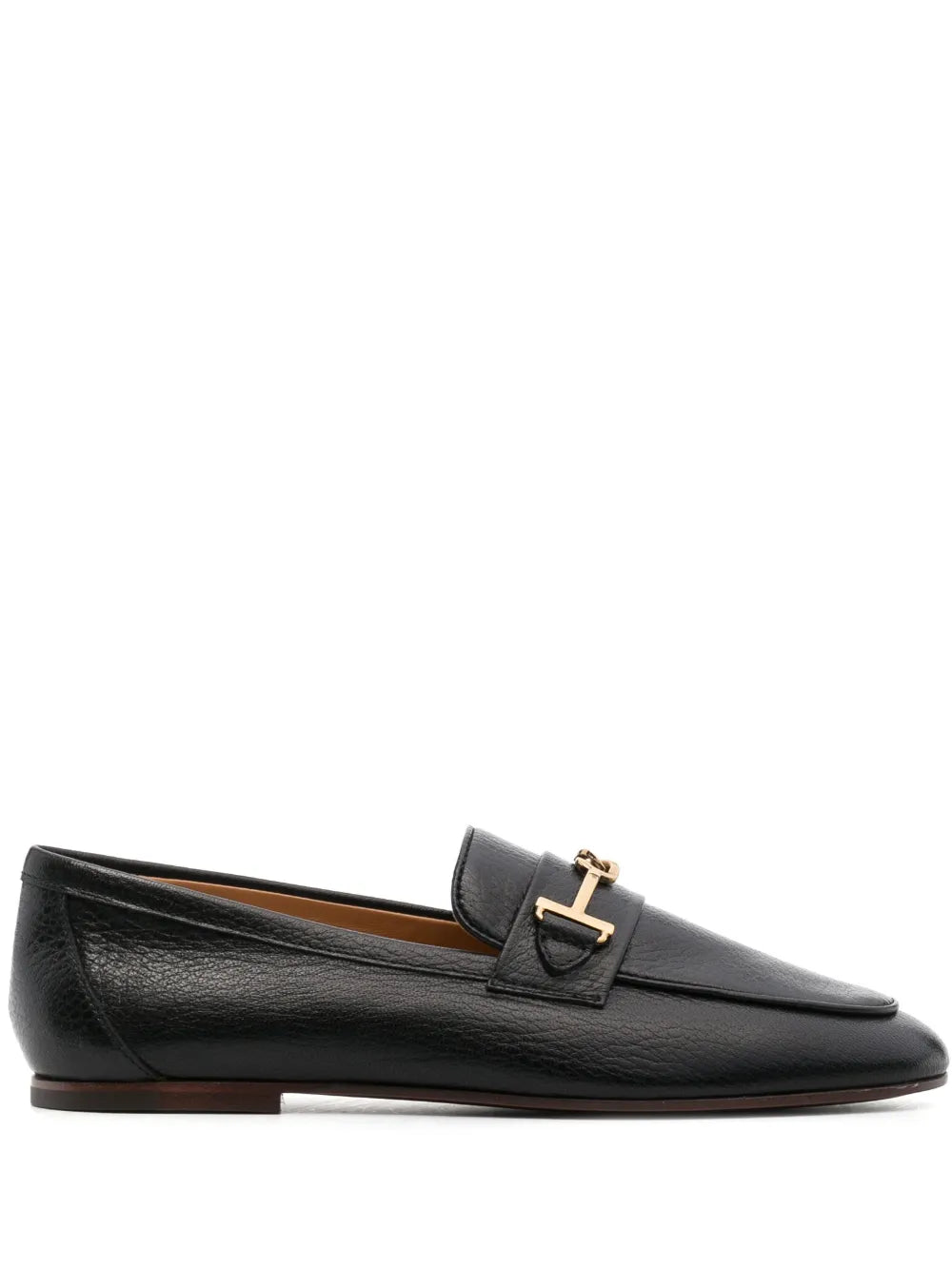 Tod's logo-plaque leather loafers