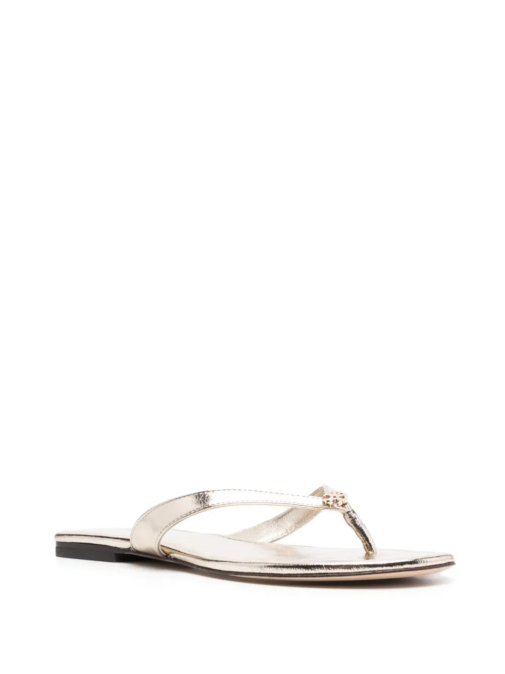 Tory Burch flat leather flip-flops