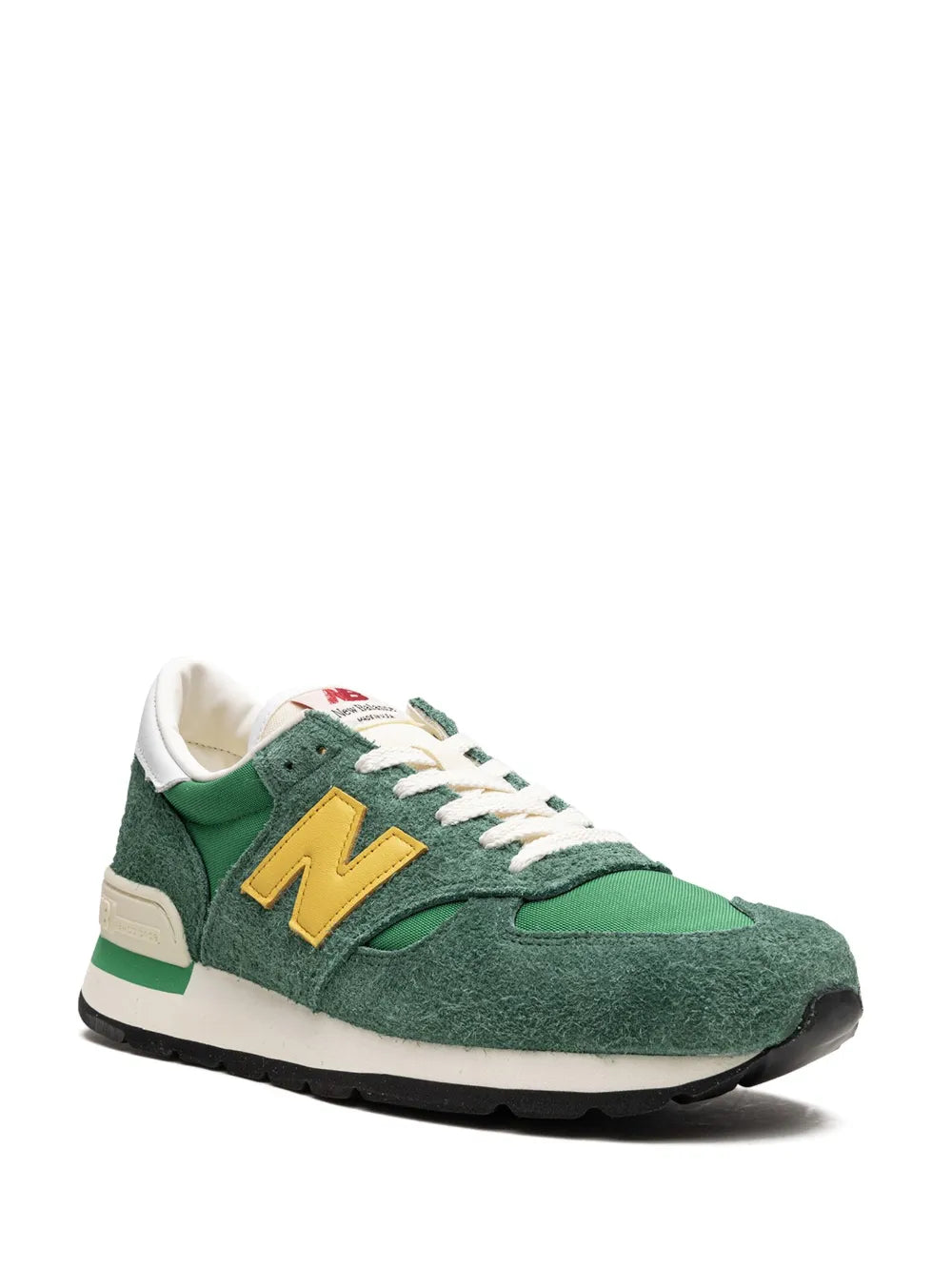 New Balance 990 V1 "Green/Gold" sneakers