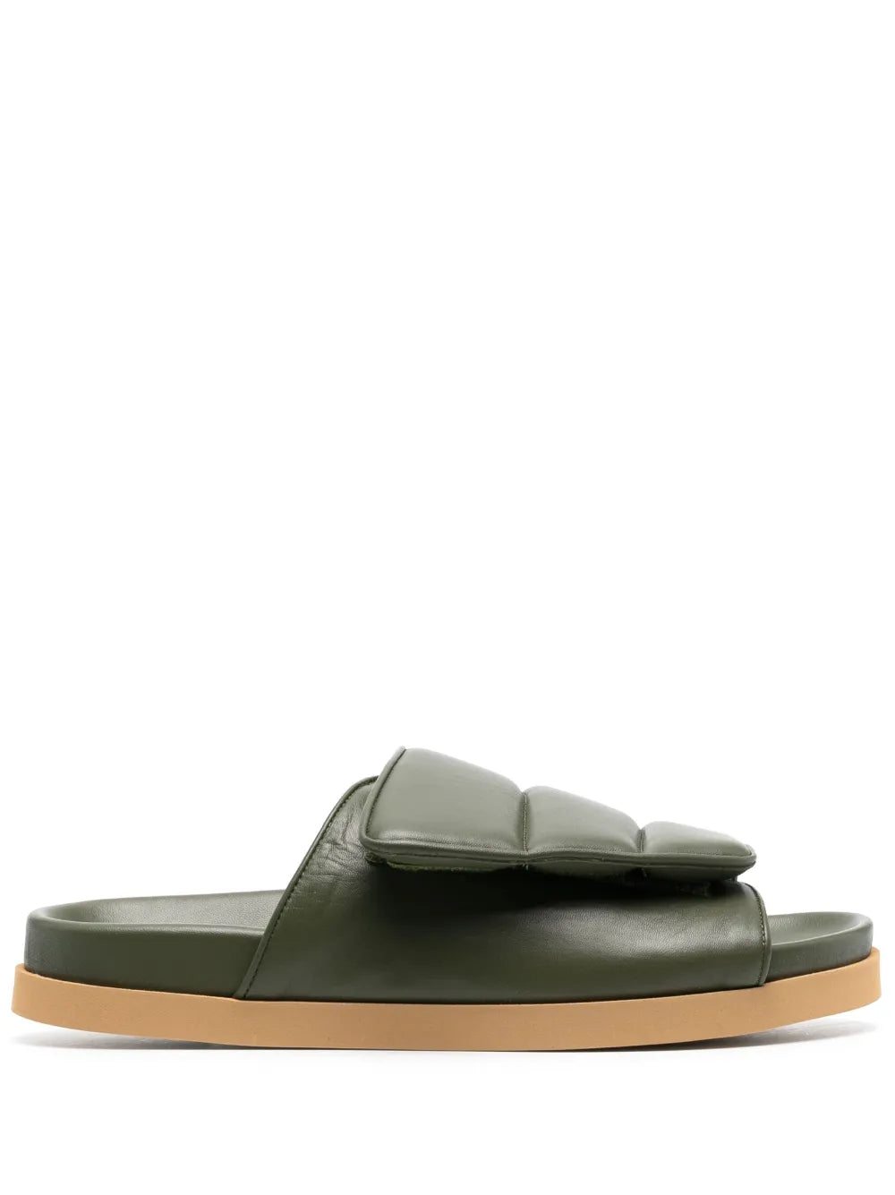GIABORGHINI open-toe padded slides