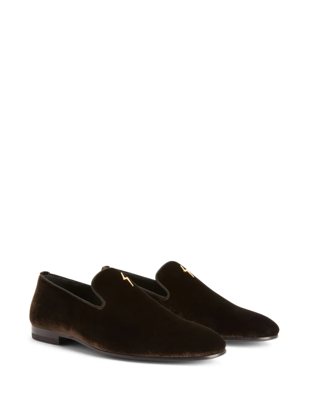 Giuseppe Zanotti G-Flash velvet loafers