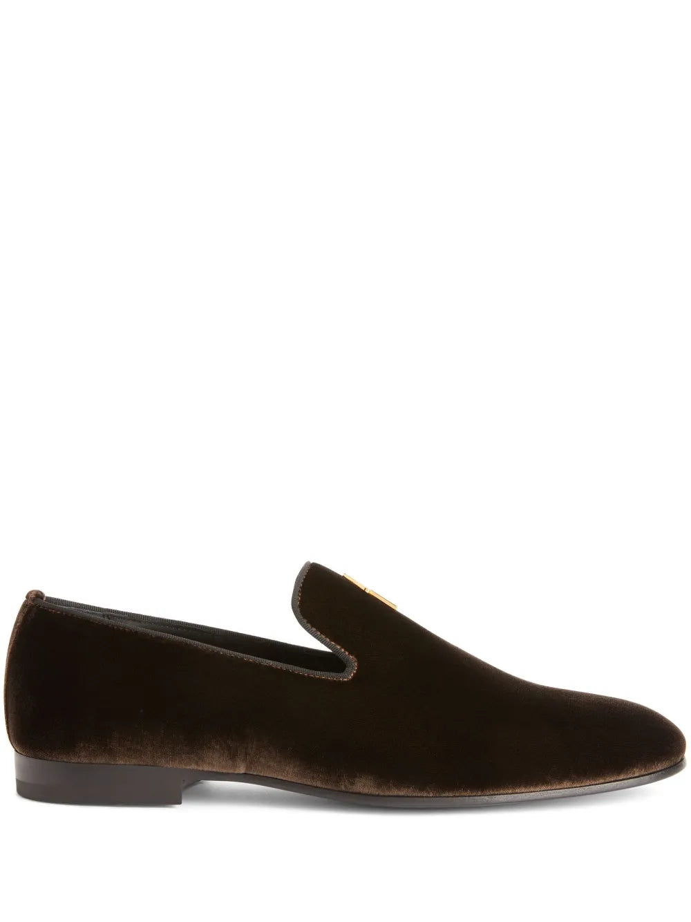 Giuseppe Zanotti G-Flash velvet loafers