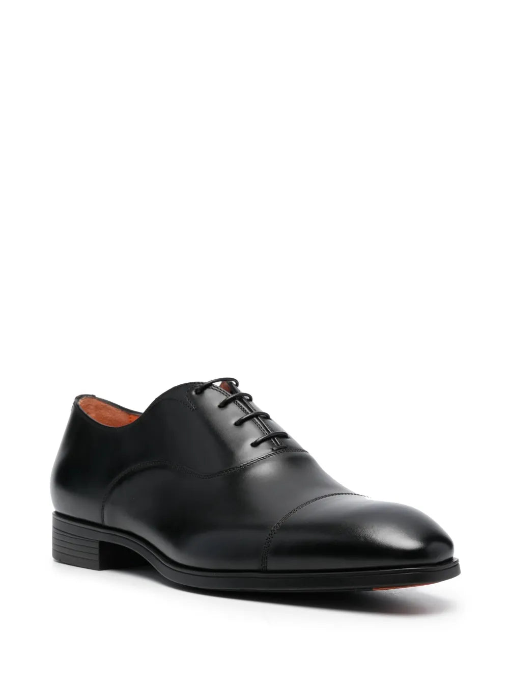 Santoni leather Oxford shoes