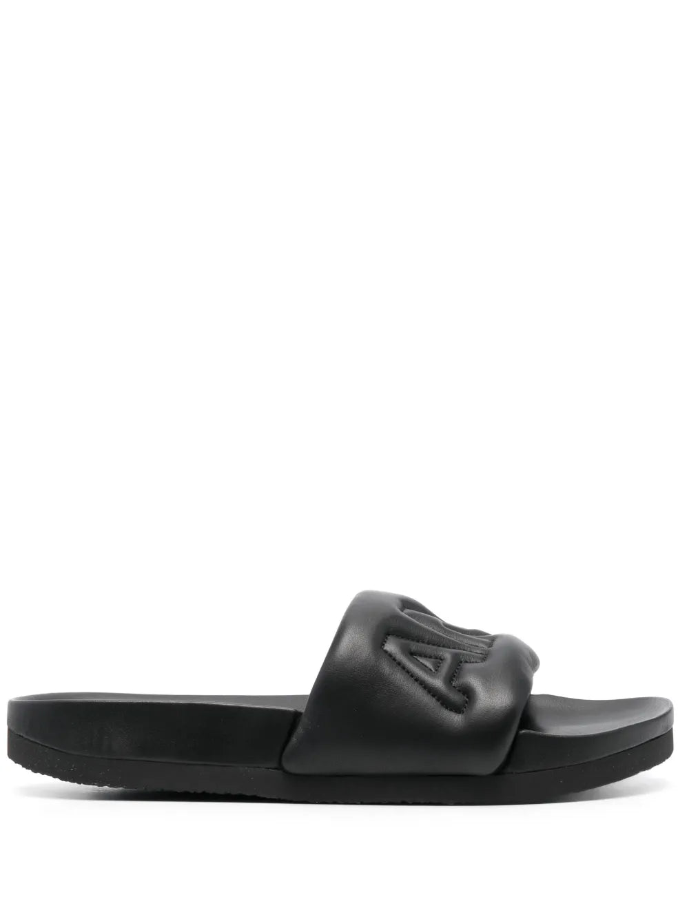 AMBUSH logo quilted slides