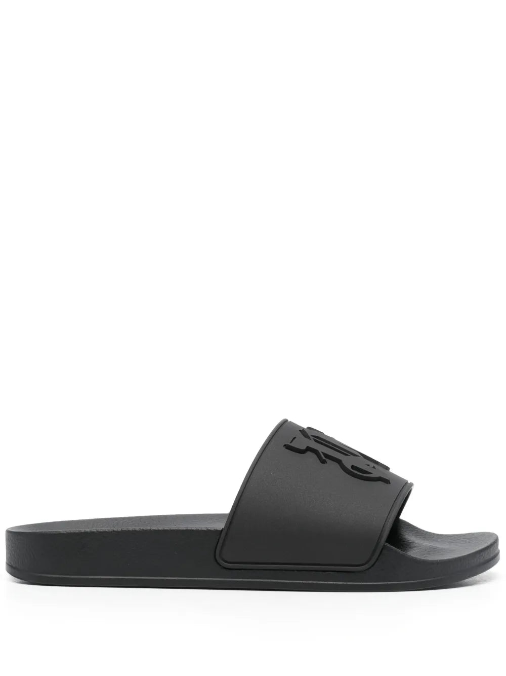 Palm Angels rubberised monogram flat slides