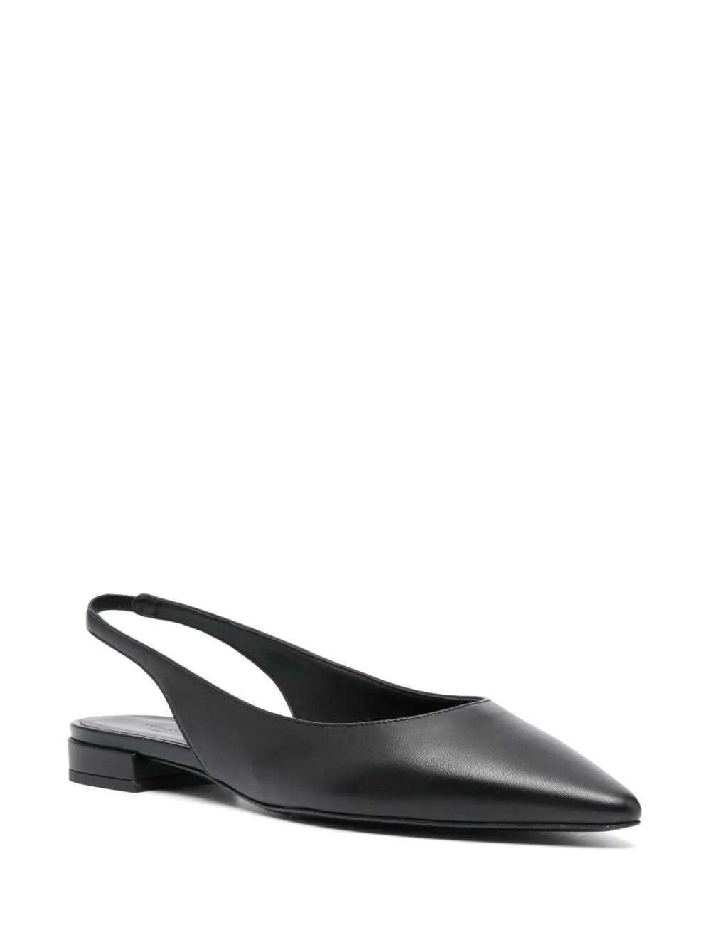 Scarosso slingback leather ballerinas