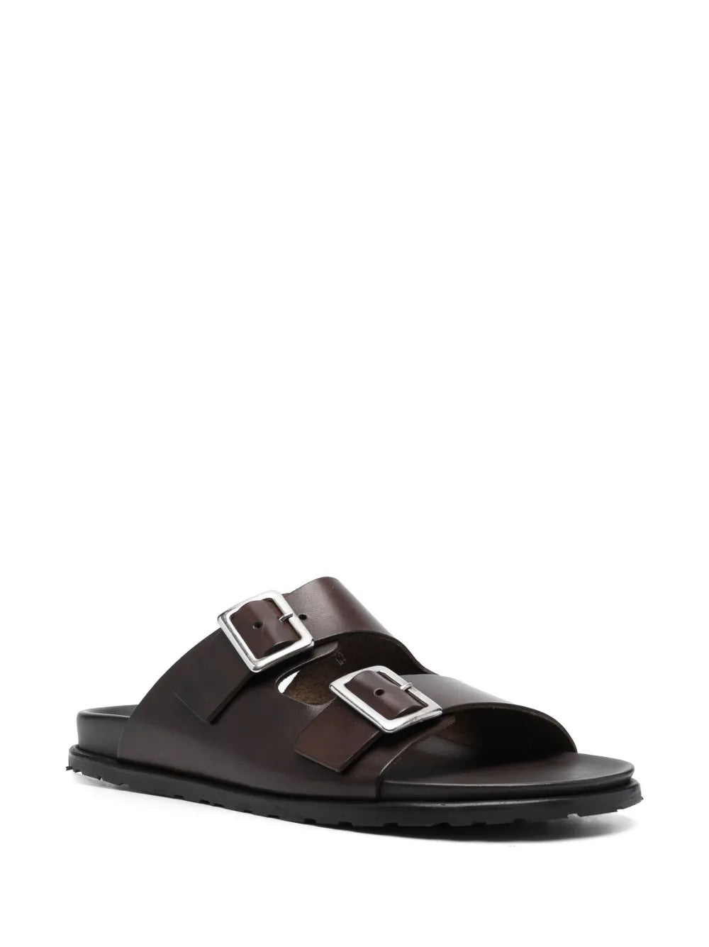 Scarosso leather buckle sandals