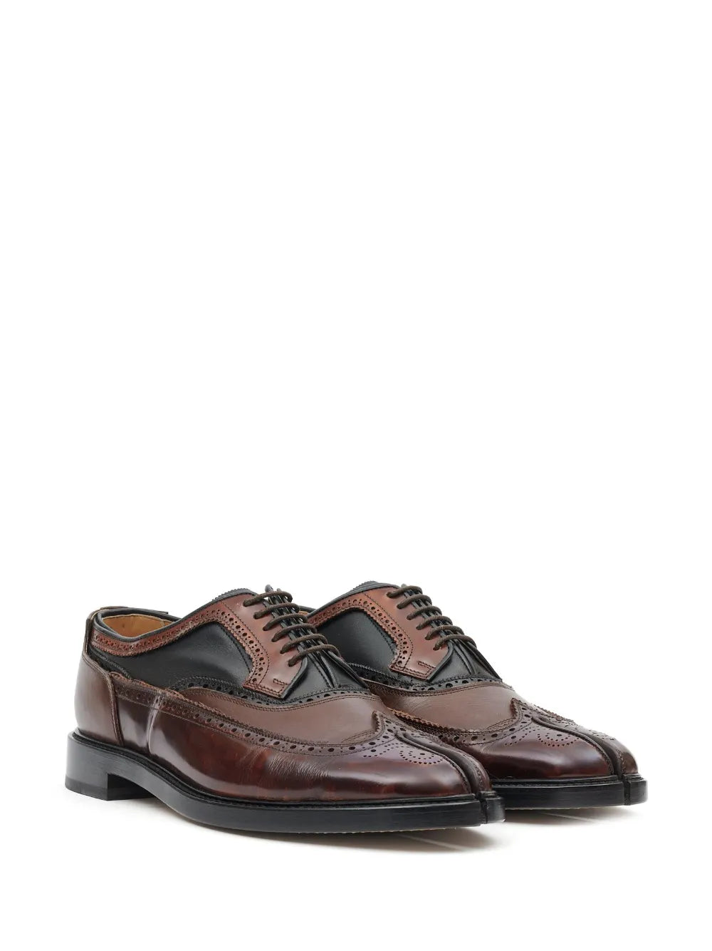 Maison Margiela Tabi leather brogues