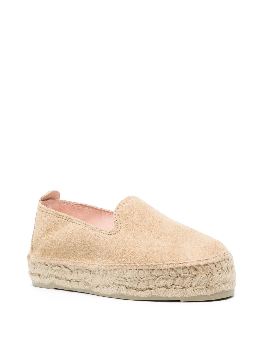 Manebi braided-sole suede espadrilles