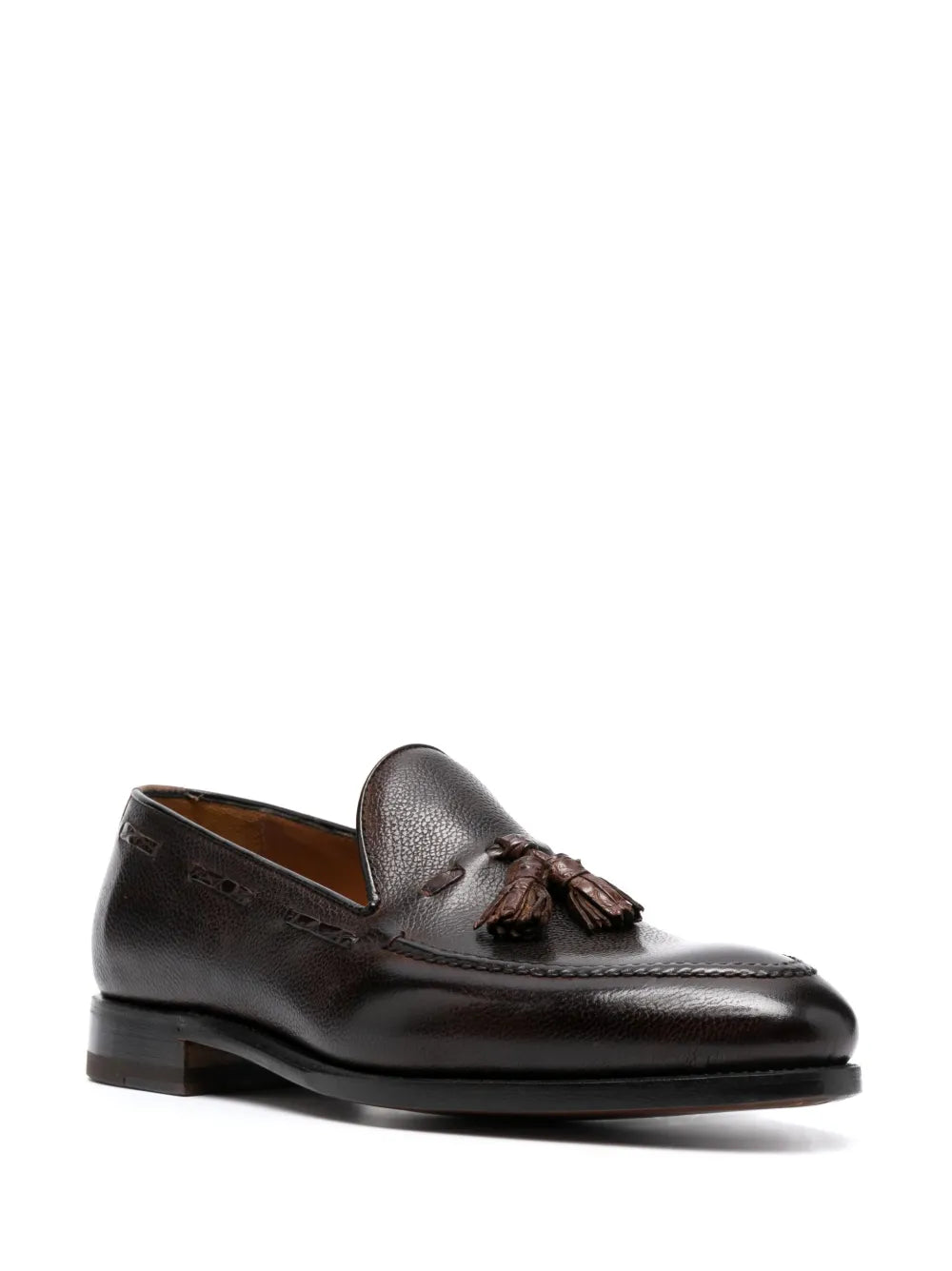 Bontoni tassel-detail calf-leather loafers