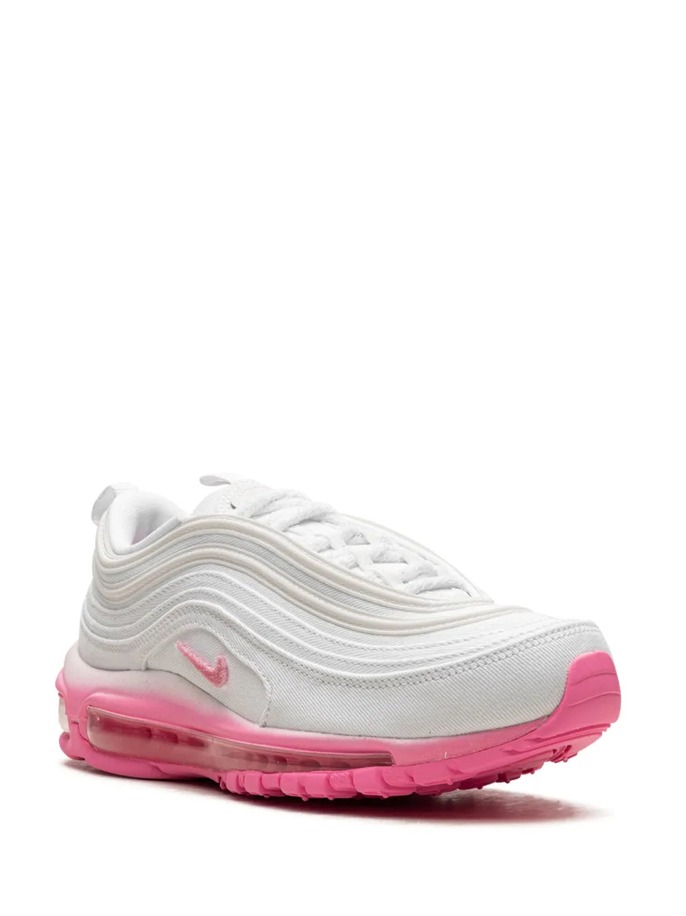 Nike Air Max 97 "White Canvas/Pink Chenille" sneakers
