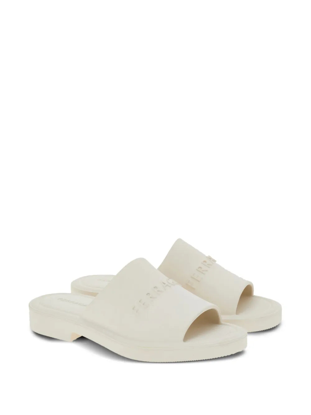 Ferragamo logo-debossed open-toe slides