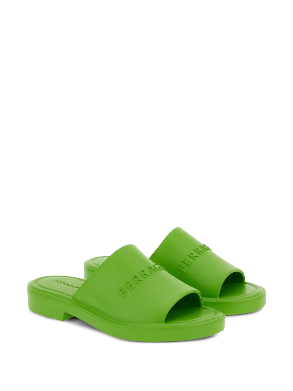 Ferragamo logo-debossed open-toe slides