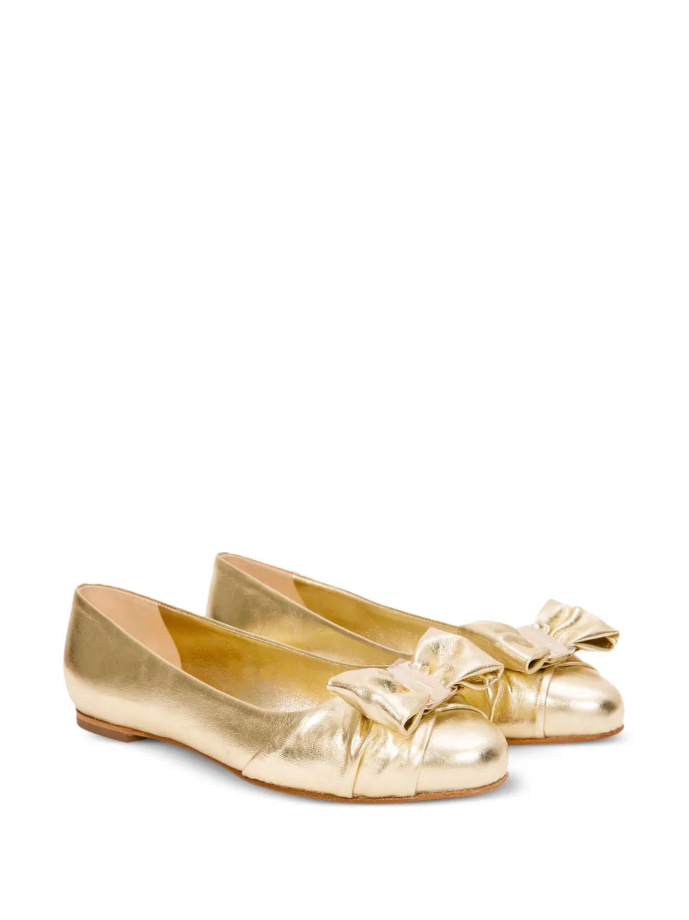 Ferragamo Vara bow-detail ballerina shoes