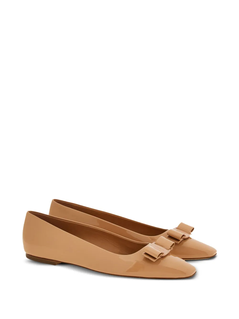 Ferragamo Vara bow-detail ballerina shoes