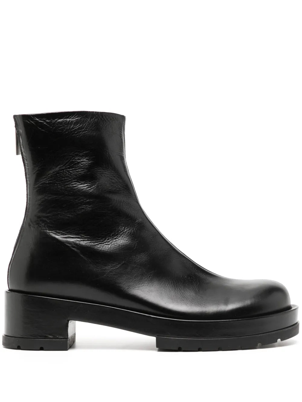 SAPIO zip-up leather boots