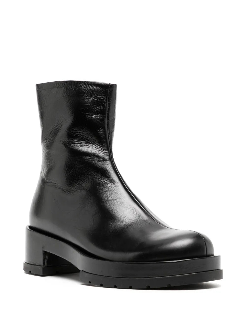 SAPIO zip-up leather boots