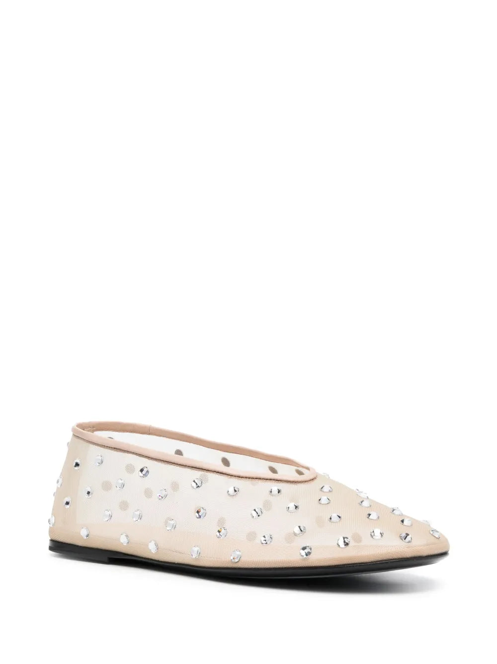 KHAITE The Marcy mesh ballet pumps
