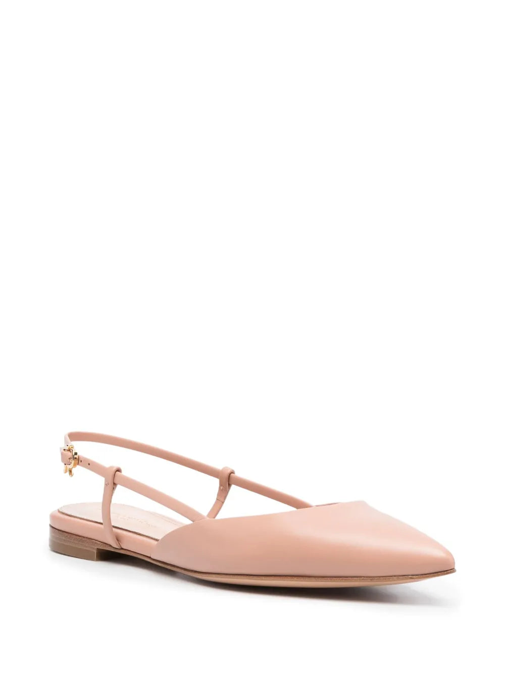 Gianvito Rossi Ribbon Sling 05 flats