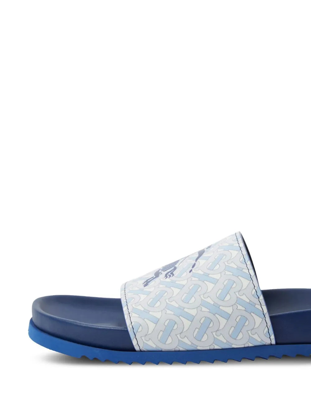 Burberry EKD monogram-print leather slides