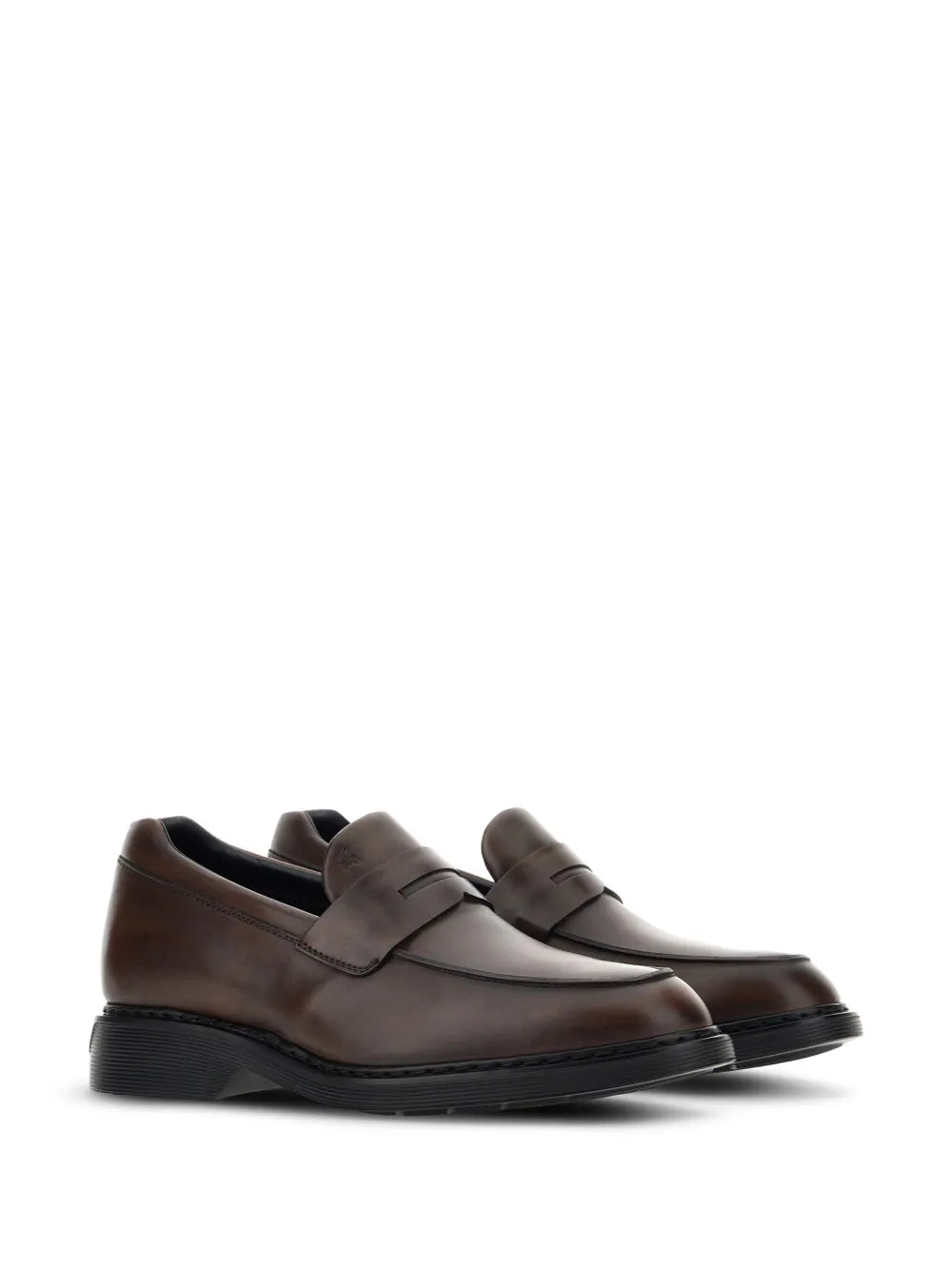 Hogan H576 leather loafers