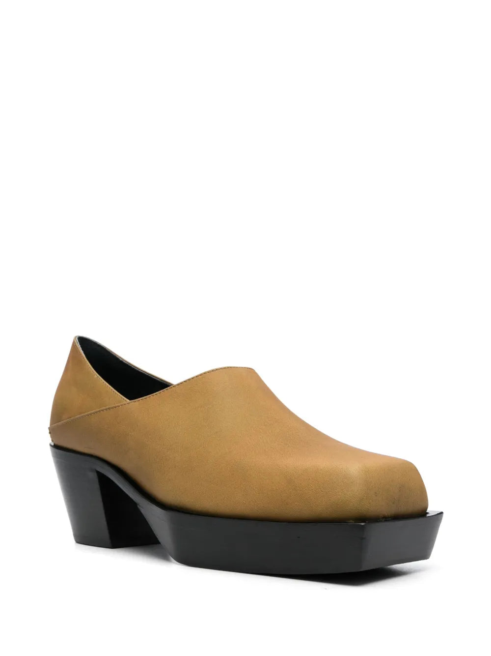Eckhaus Latta 60mm square-toe cowboy clogs