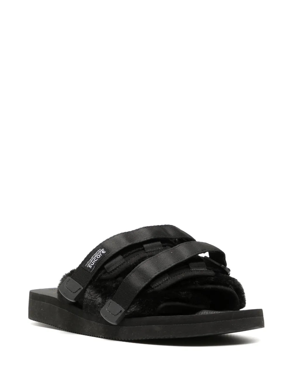 Suicoke Moto logo-patch slides