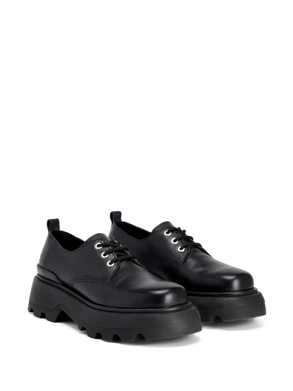 AMI Paris lace-up leather loafers