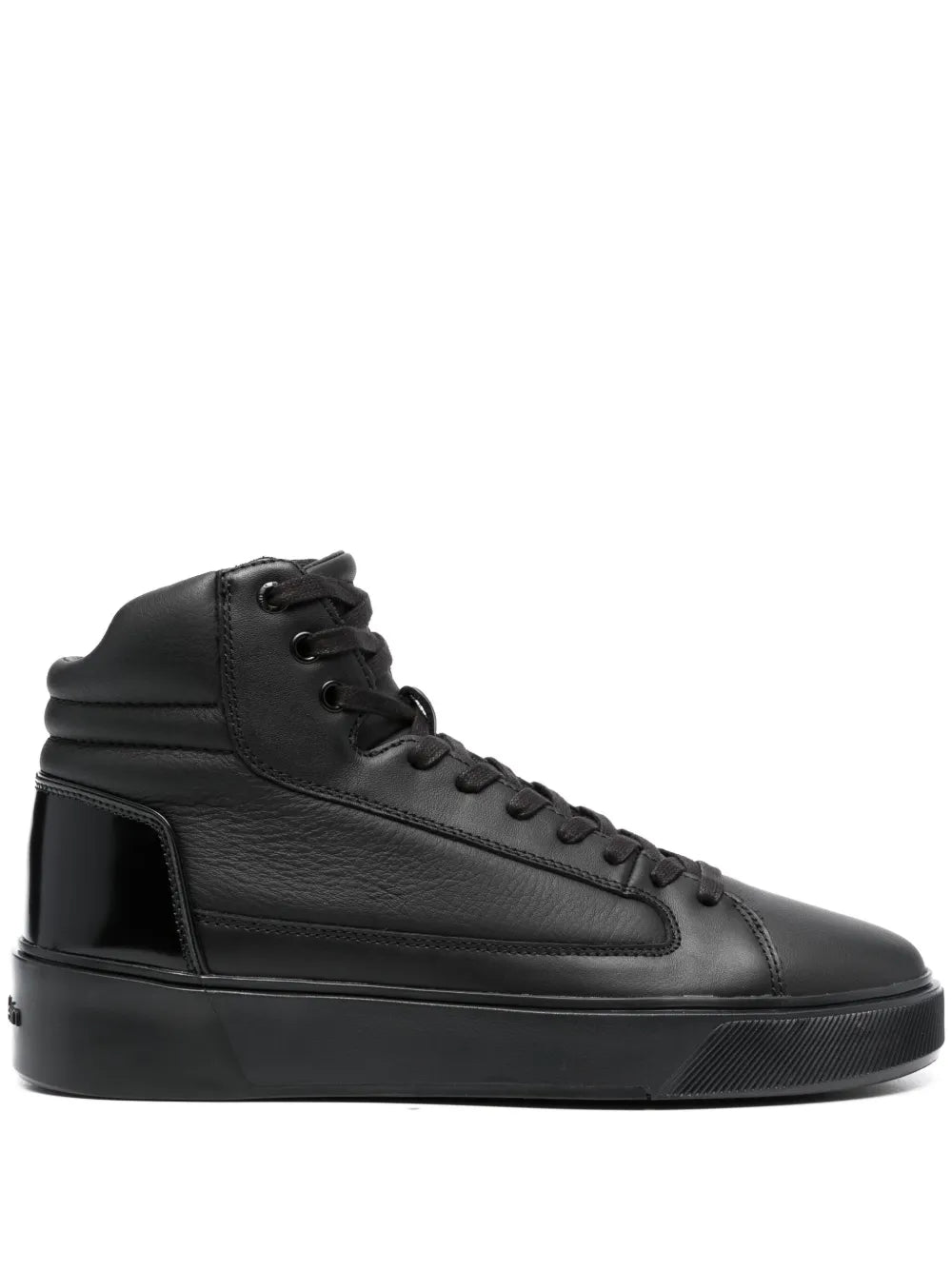 Calvin Klein lace-up leather sneakers