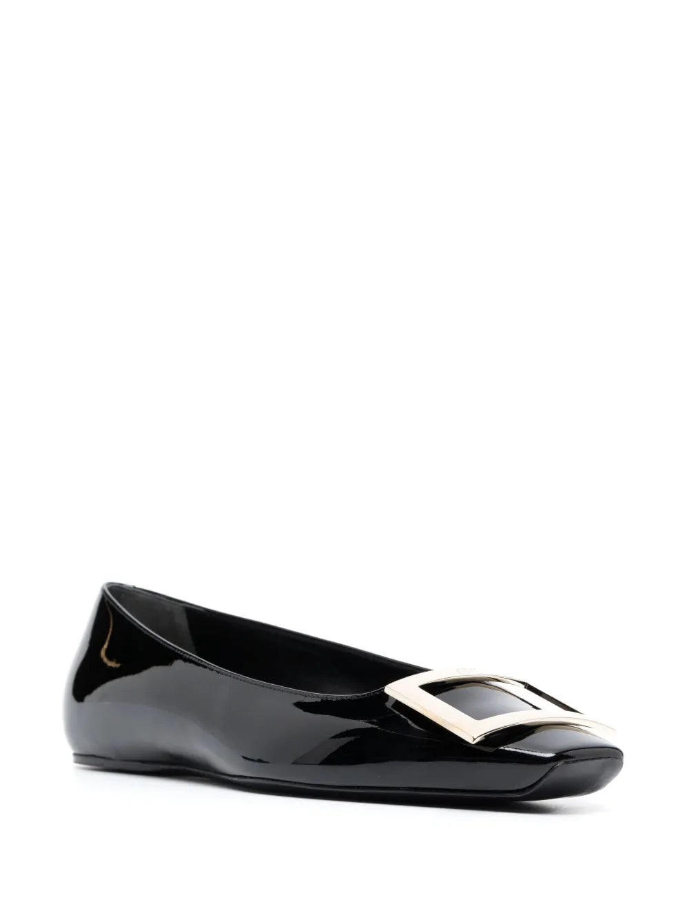 Roger Vivier high-shine finish ballerina shoes