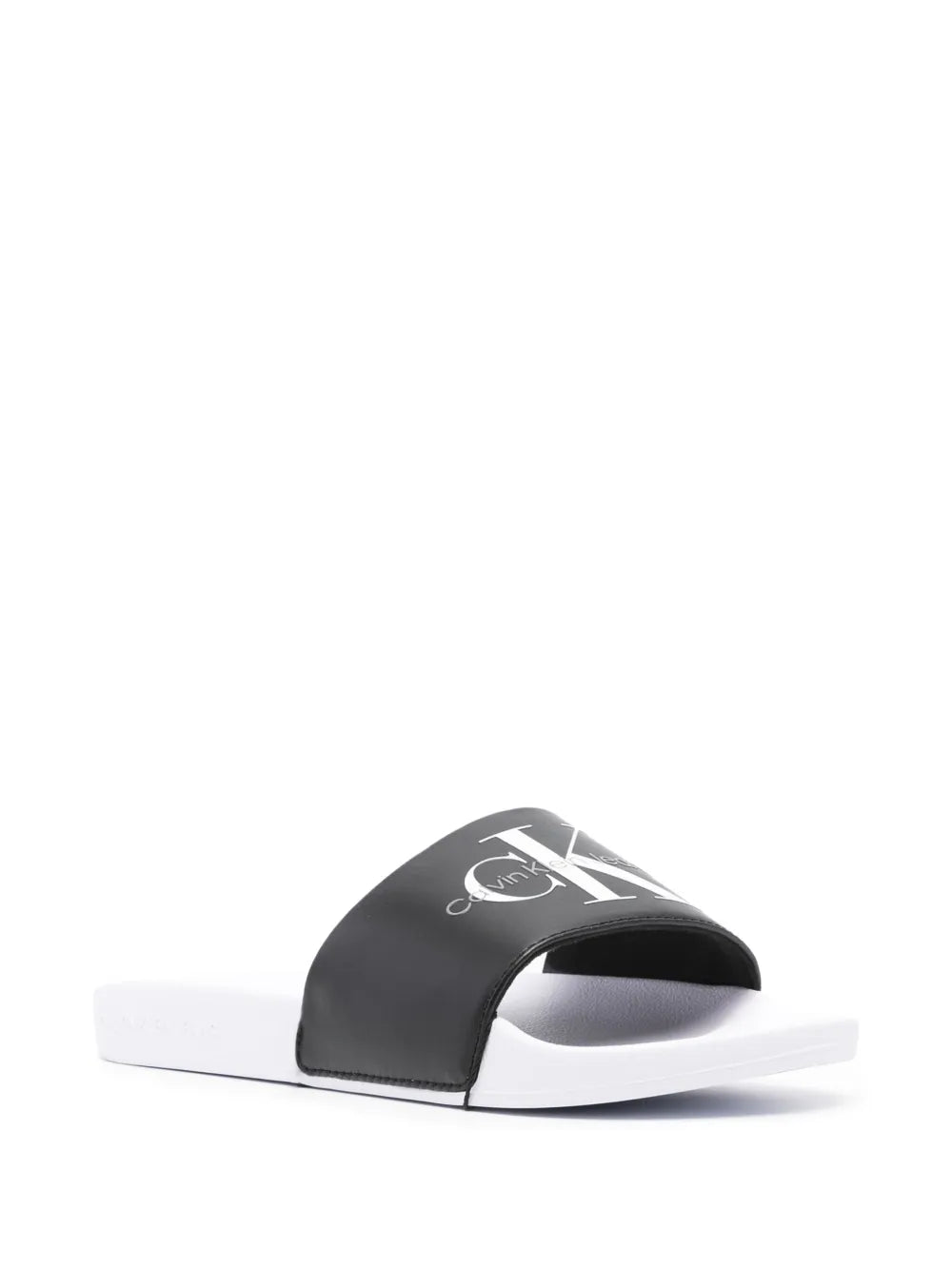 Calvin Klein Jeans logo-print recycled polyester slides
